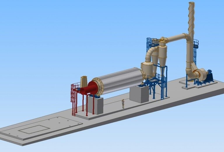 Centrifugaal ventilator t.b.v. drooginstallatie