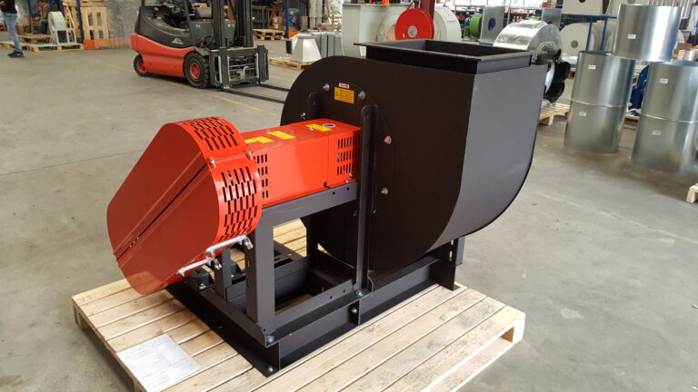 Geïsoleerde centrifugaal ventilator voor hoge temperaturen