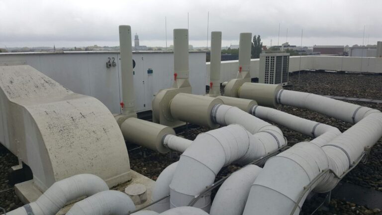 Kunststof centrifugaal ventilatoren voor laboratoria