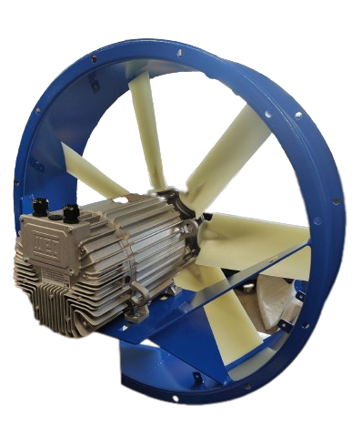 Axiaal ventilator EC motoren