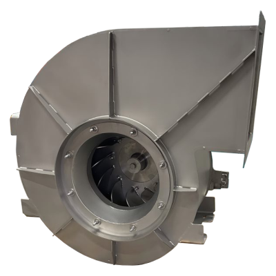 RVS Centrifugaal ventilatoren achterzijde