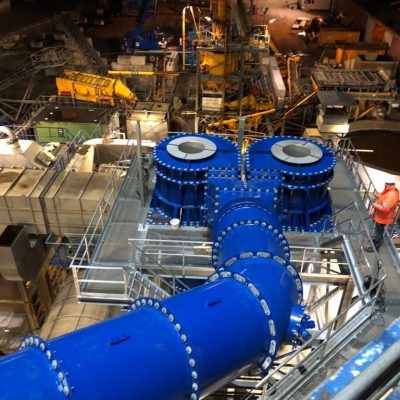 Asfalt verwerkingsfabriek