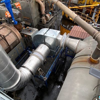 Asfalt verwerkingsfabriek