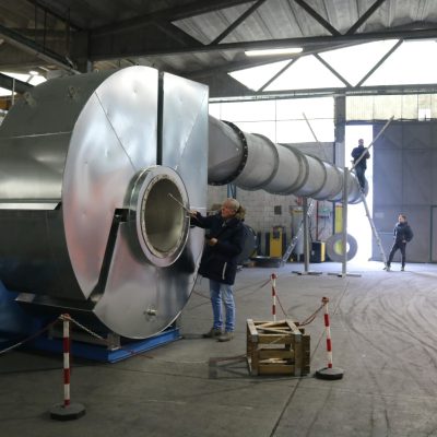 Asfalt verwerkingsfabriek
