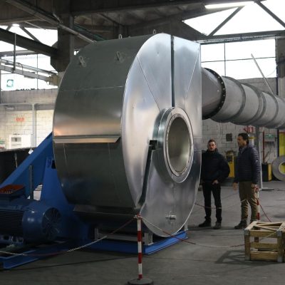 Asfalt verwerkingsfabriek