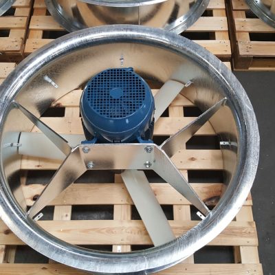 Axiaal ventilatoren voor invriestunnel in Mexico