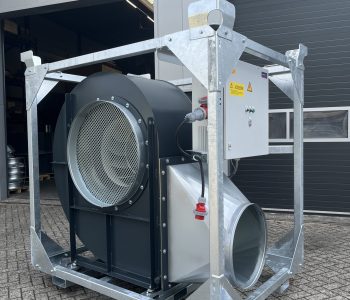 Verhuurventilatoren in frame