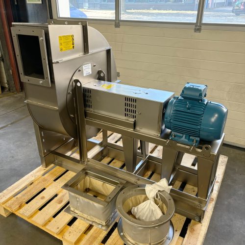 Centrifugale RVS ventilator met Thermische & Akoestische huisisolatie