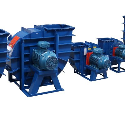 Drukstootvaste centrifugaal ventilatoren voor stofafzuiging