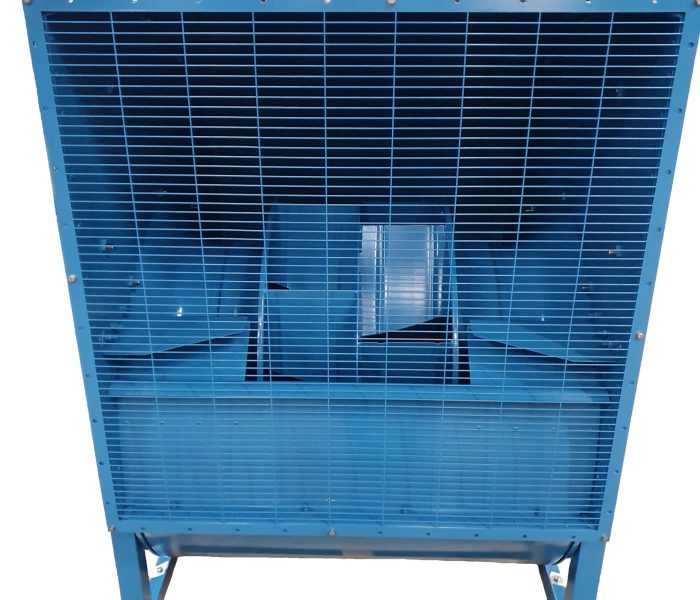 Slingerland Techniek Dubbel aanzuigende ventilator vooraanzicht
