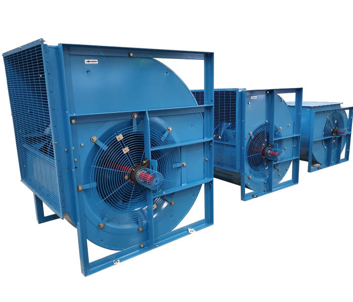 Slingerland Techniek Dubbel aanzuigende ventilatoren