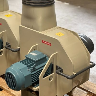 Kunststof centrifugaal ventilatoren voor Leids universitair medisch centrum