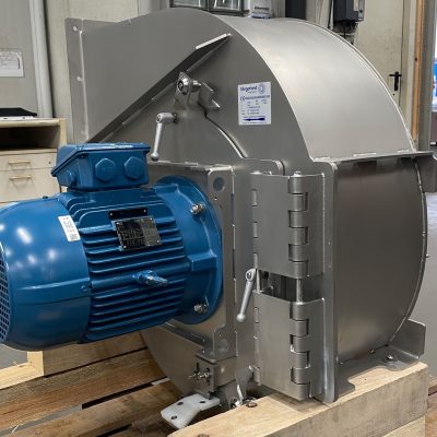 RVS Centrifugaal Ventilator met pull-out systeem voedingsindustrie3