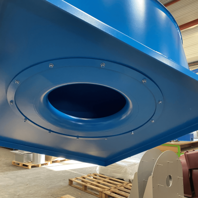 Ingebouwde centrifugaal ventilator - Inlaatconus