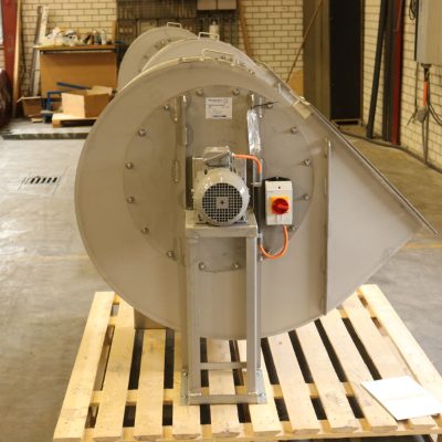 RVS centrifugaal ventilatoren voor Europees huisdiervoederbedrijf