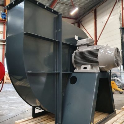 RVS centrifugaal ventilatoren voor Europees huisdiervoederbedrijf