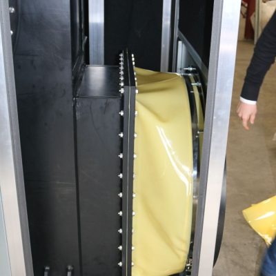 Kunststof ventilatoren voor dampafzuiging in pet-recyclingbedrijf
